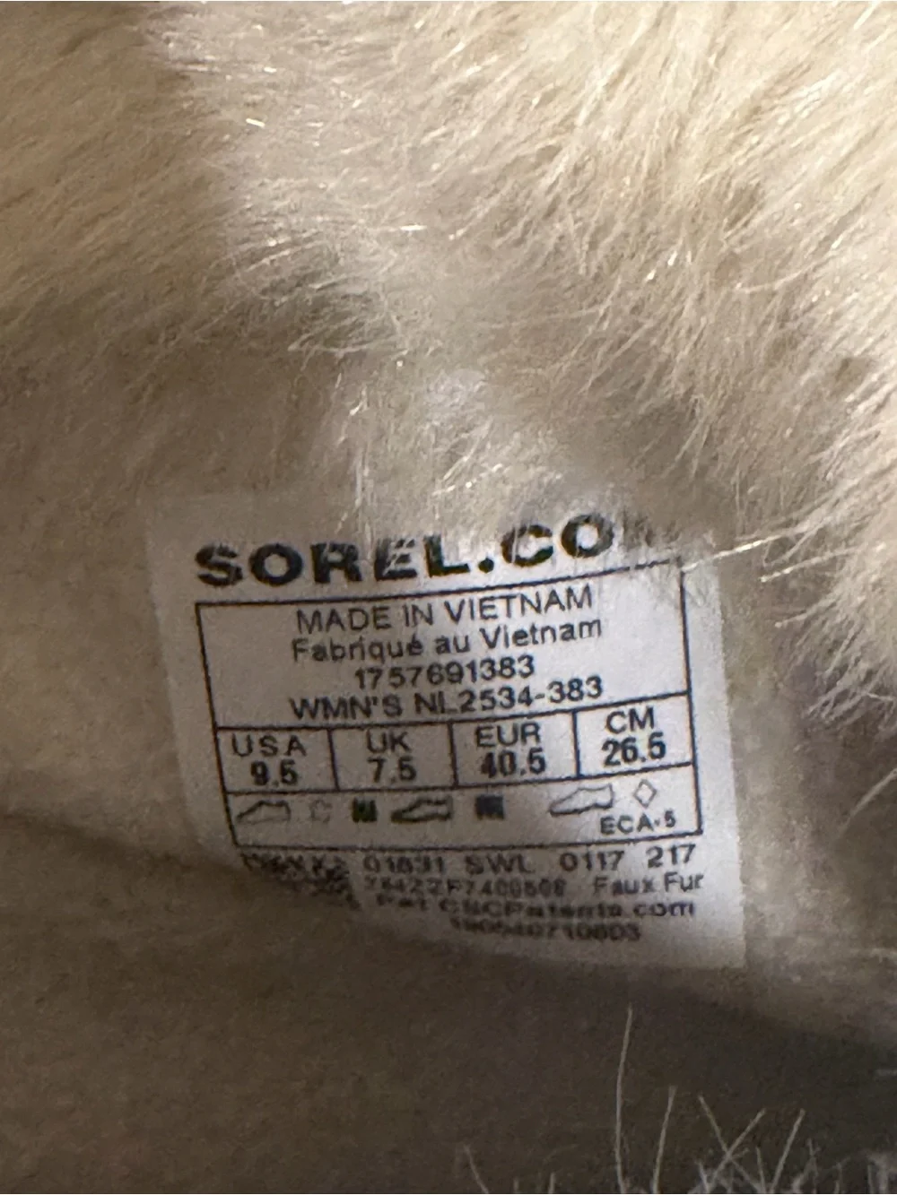 Sorel Tivoli III Waterproof Winter Boots Size 9.5